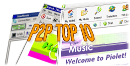 P2P Top 10 Musique n°1