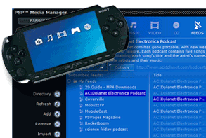La Sony PSP se met au podcasting