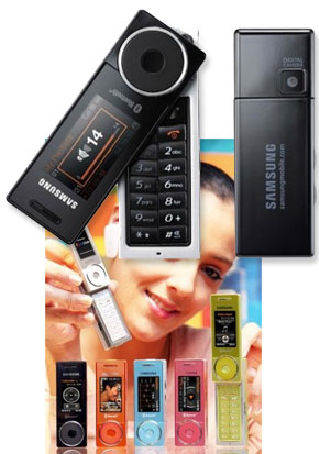SGH-X830 : le téléphone baladeur MP3 de Samsung