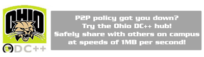 Le P2P passe en intranet à l&rsquo;Université d&rsquo;Ohio