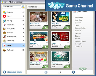 Skype se lance dans le marché du jeu vidéo