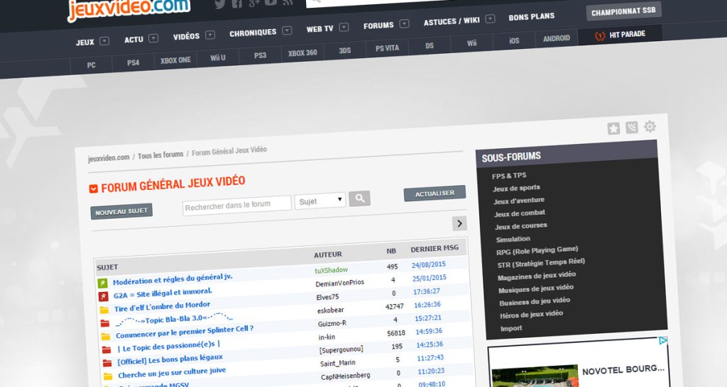 JeuxVideo.com porte plainte contre une partie de sa ... JeuxVideo.com porte plainte contre une partie de sa ... -
