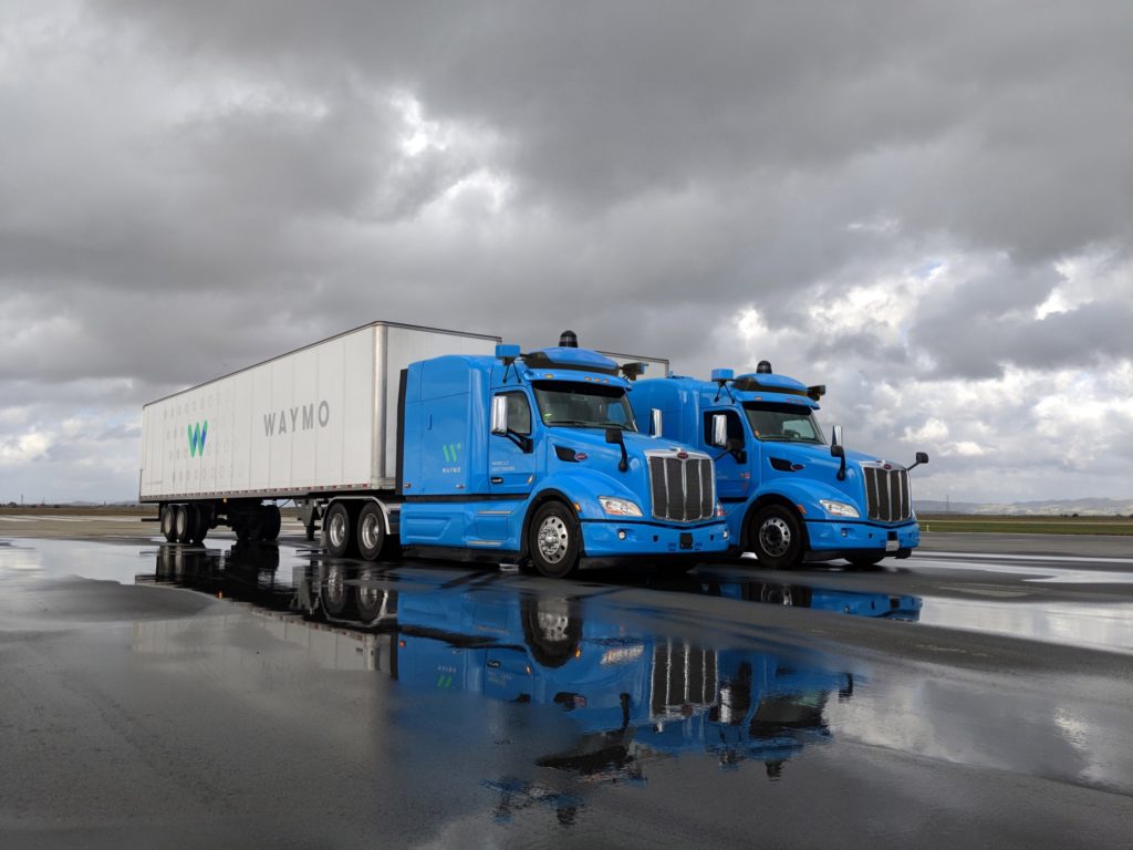 Waymo camion autonome