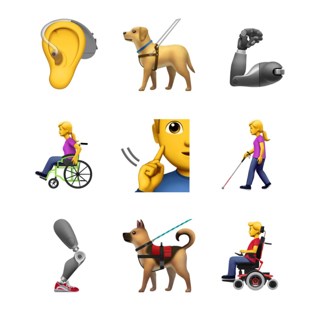 Apple emojis handicap