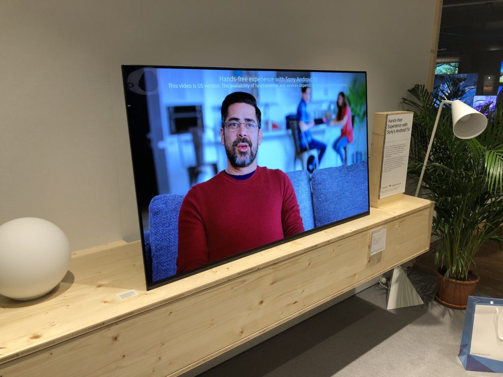 On a vu le nouveau téléviseur OLED 4K de Sony : un mode enceinte centrale bien pensé pour le Home Cinema