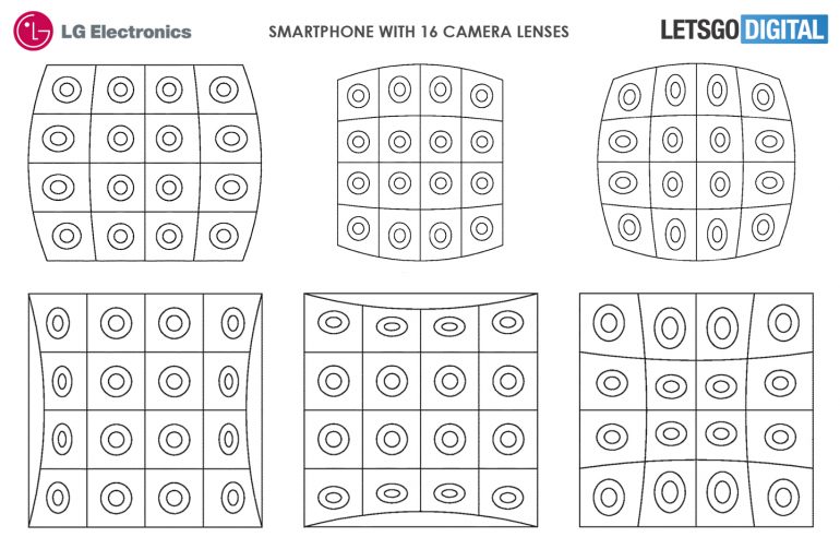 LG brevet capteurs photographiques