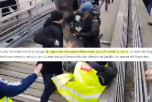 Le « boxeur des Gilets Jaunes » réclame 3 millions d'euros à Leetchi pour avoir bloqué sa cagnotte