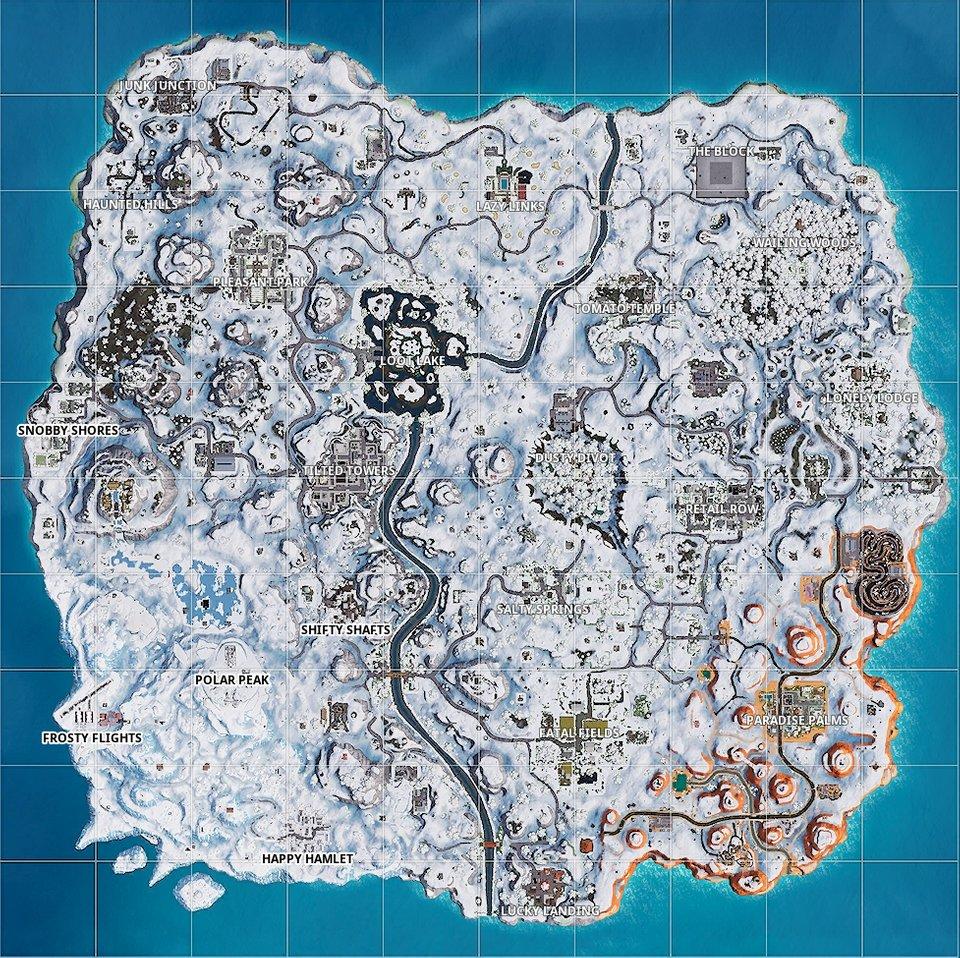 Fortnite-New-Snow-Map