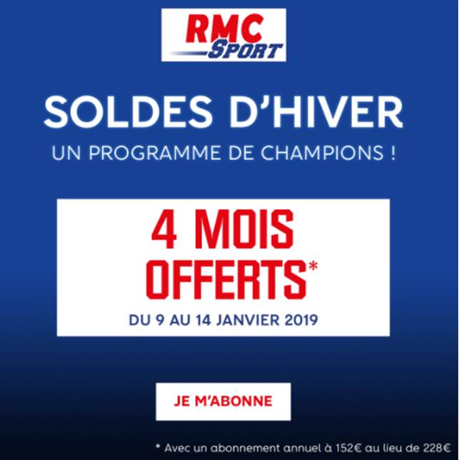 offre SFR RMC Sport