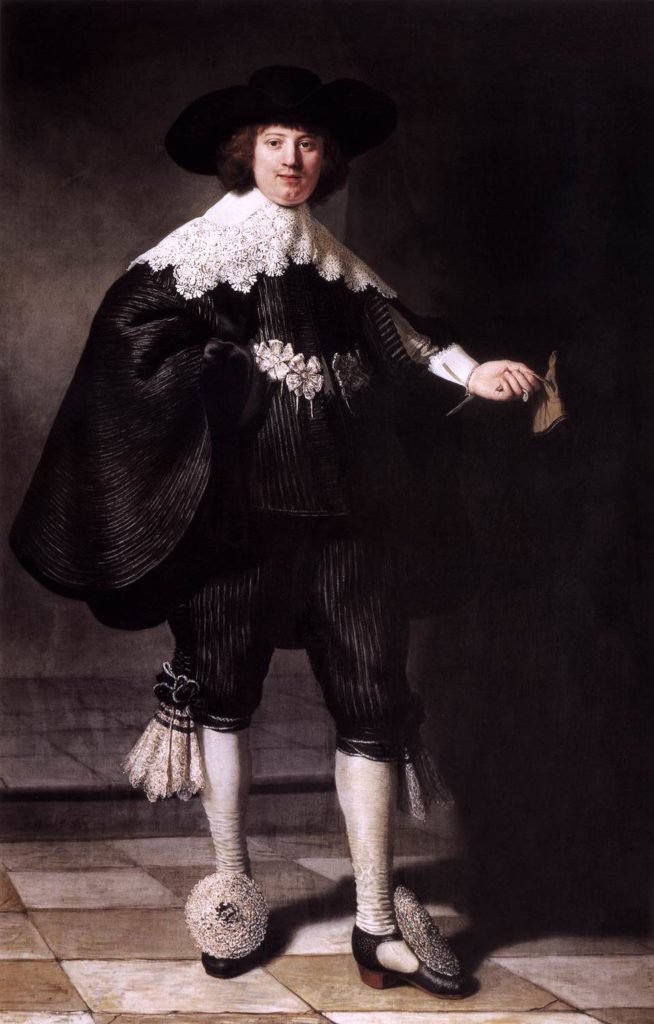 rembrandt Portrait of Marten Soolmans