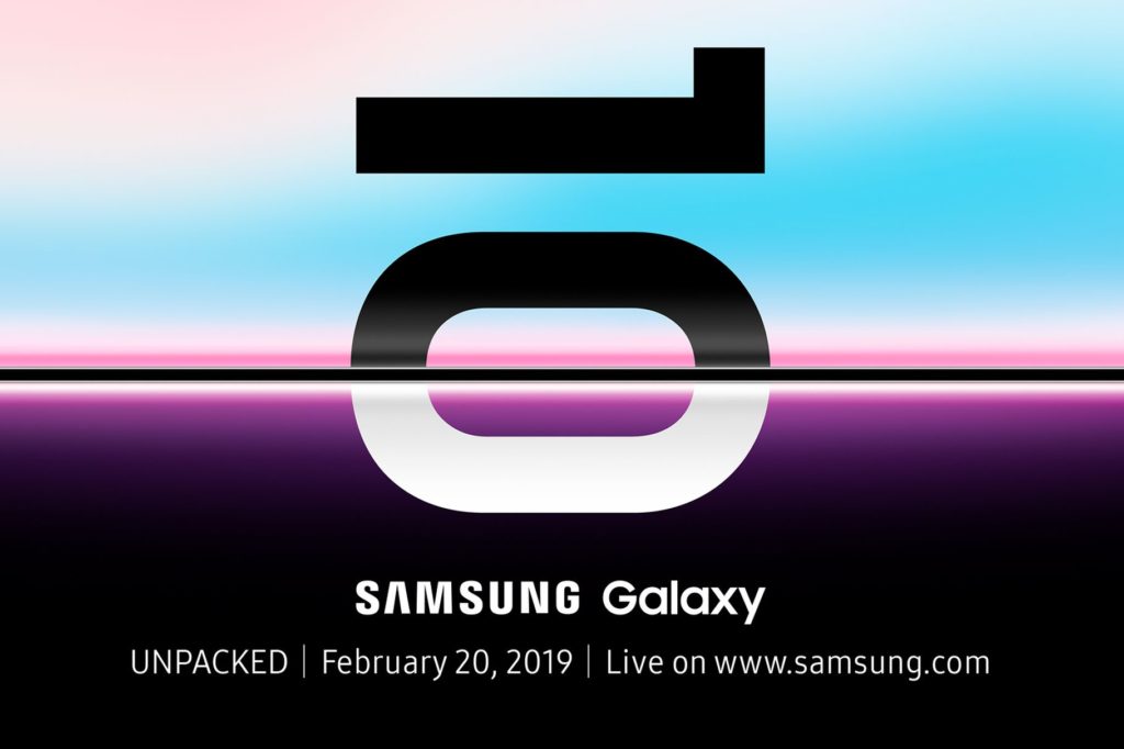 Annonce Samsung Galaxy S10