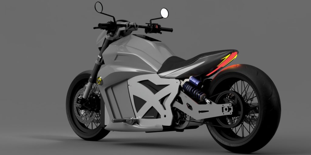 Moto électrique Evoke 6061