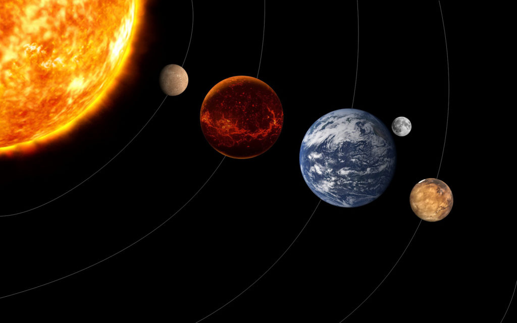 systeme solaire planètes univers espace astronomie