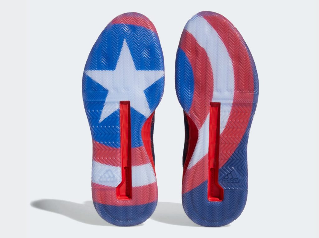 chaussures adidas marvel captain america