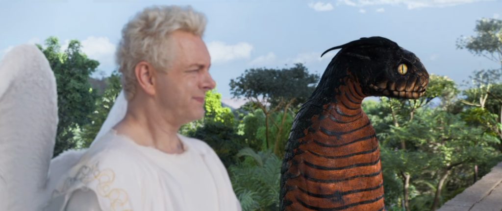 Good Omens effets spéciaux