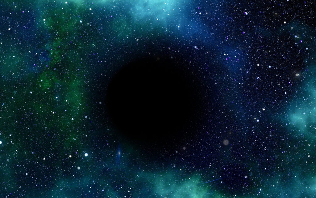 espace trou noir univers astronomie