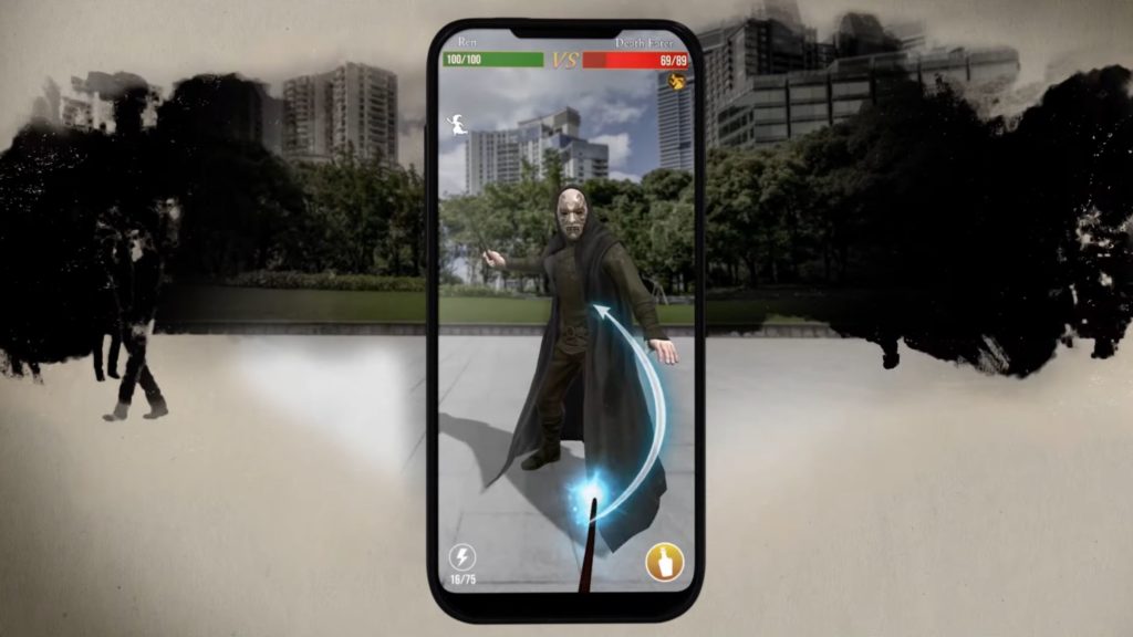 Harry Potter Wizard Unite smartphone