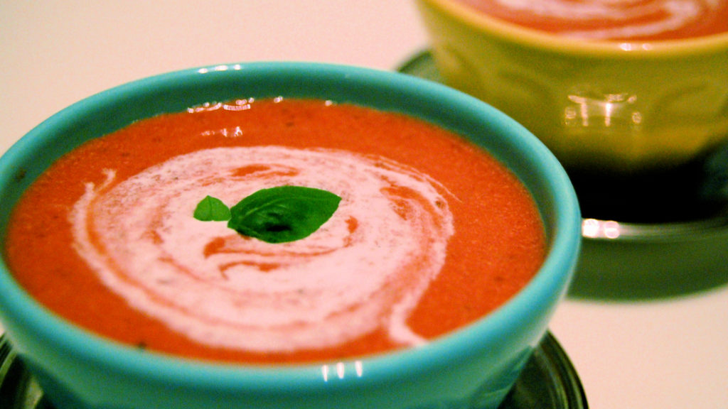 soupe fraise chaleur boisson hydratation santé