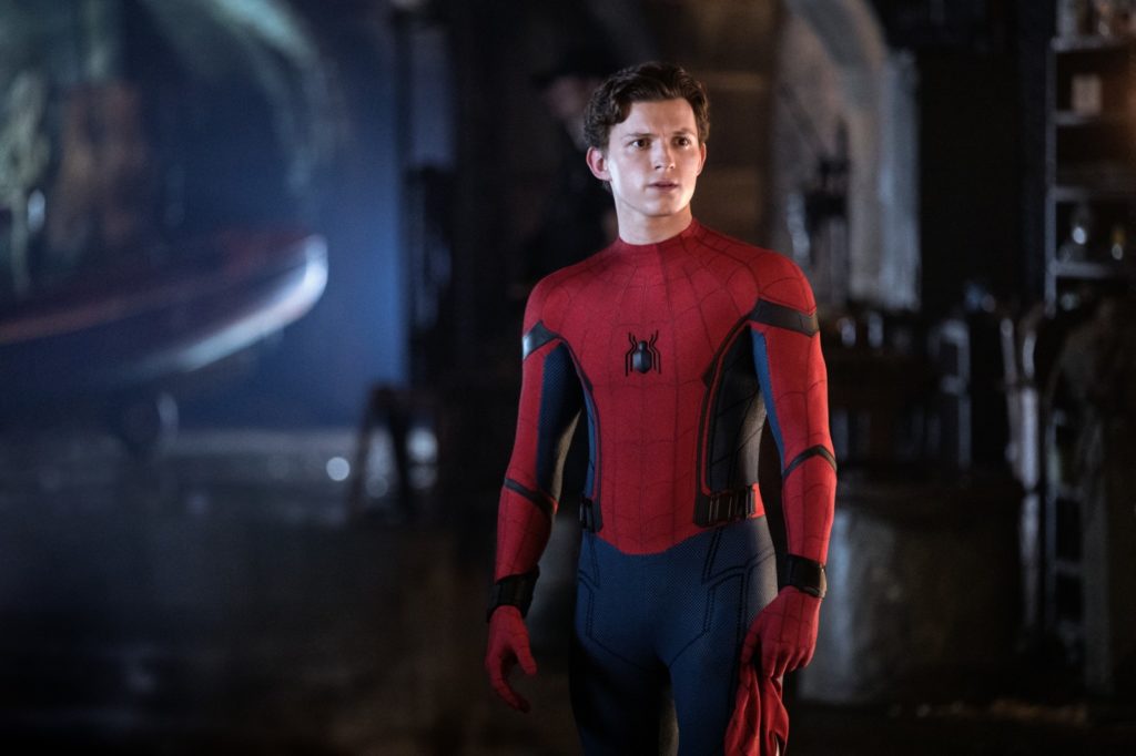 Tom Holland dans Spider-Man: Far From Home