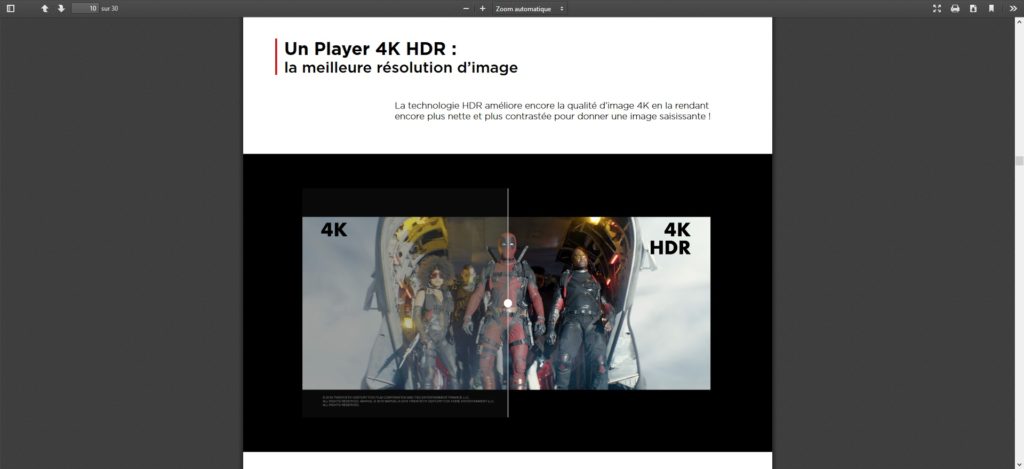 Freebox Delta 4K HDR documentation