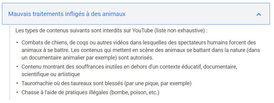 youtube-regles-maltraitance-animale