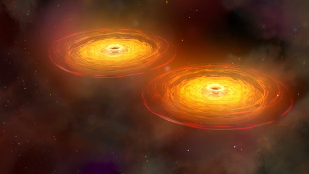 trous noirs espace astronomie univers