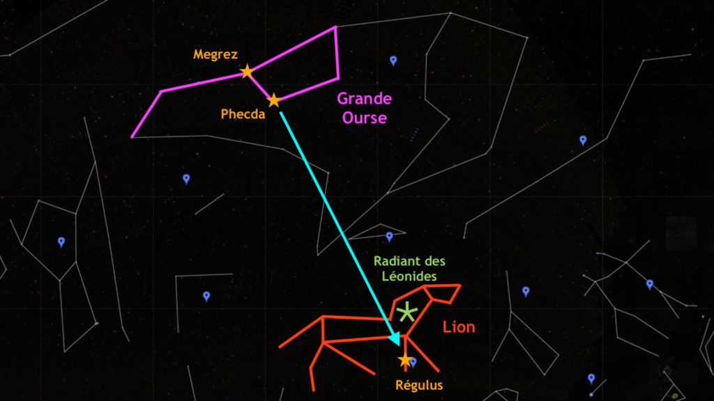 constellation lion espace astronomie