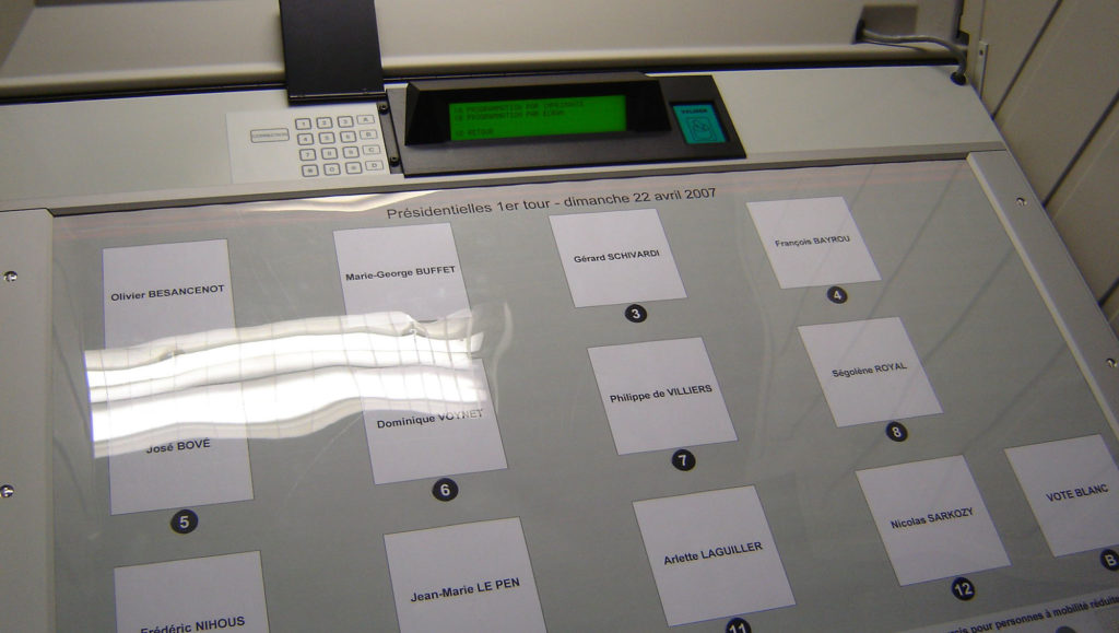 machine à voter