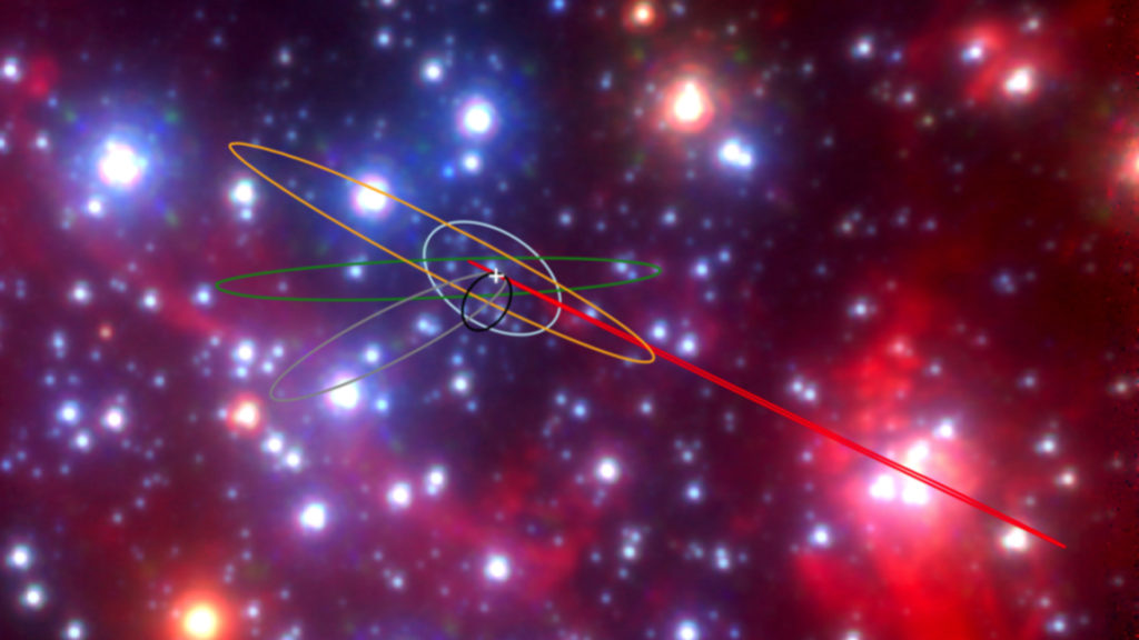 objets trou noir espace sagittarius