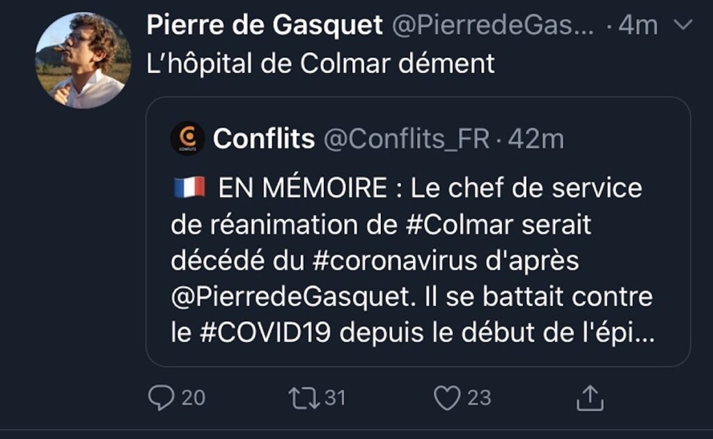 Dementi fake news