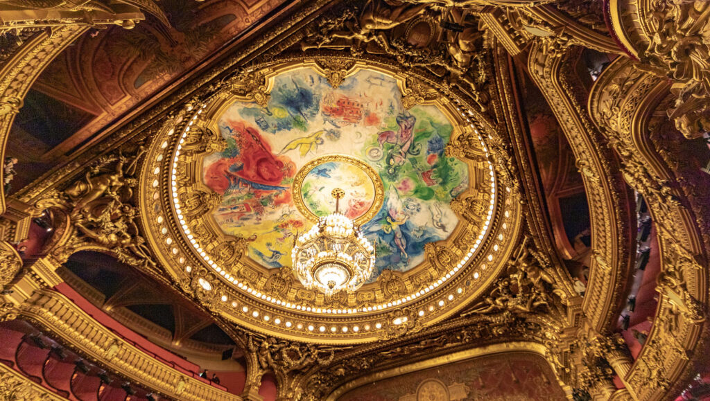 plafond opéra de paris palais garnier