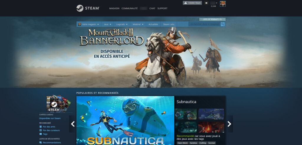 Steam Store
