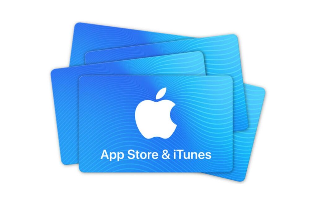 E-cartes App Store &amp; iTunes