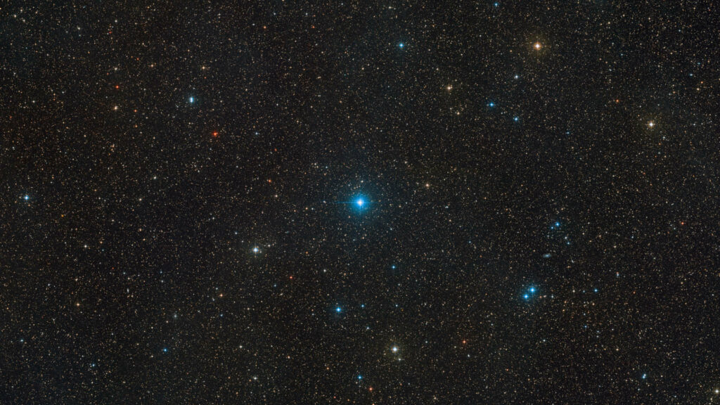 HR 6819 trou noir espace ciel étoiles