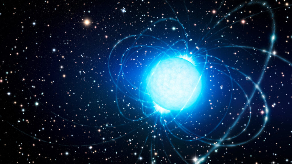 etoile neutrons magnetar espace