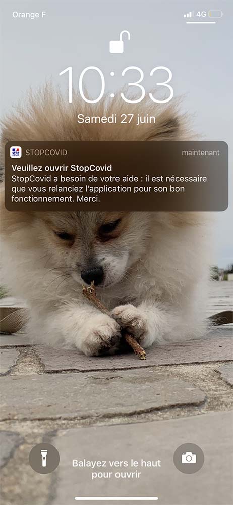 StopCovid iOS