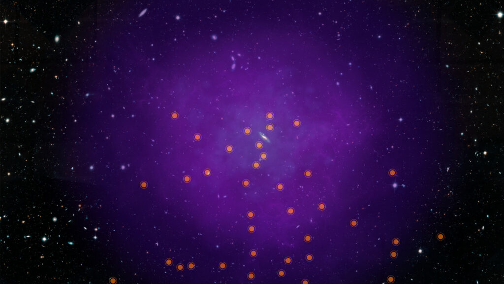 halo andromede galaxie nasa