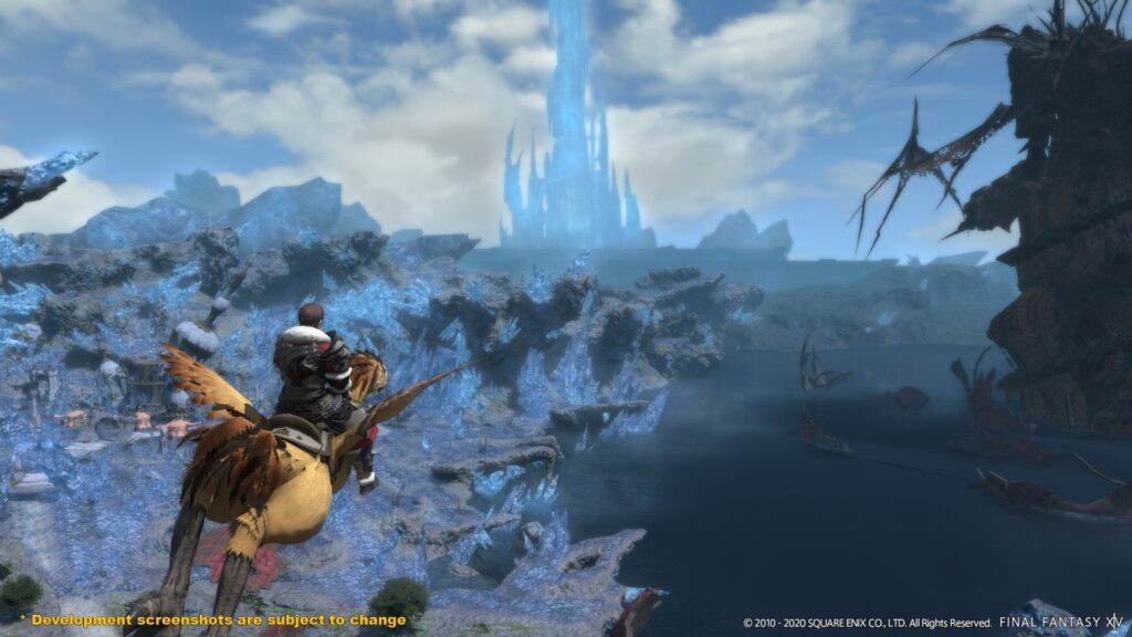 FInal Fantasy XIV monture volante