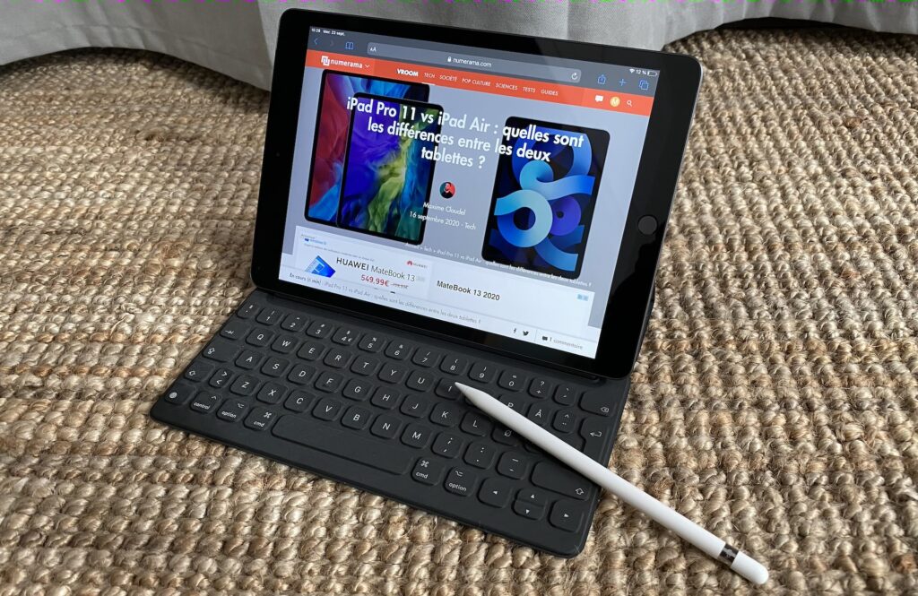 iPad 2020 et Smart Keyboard