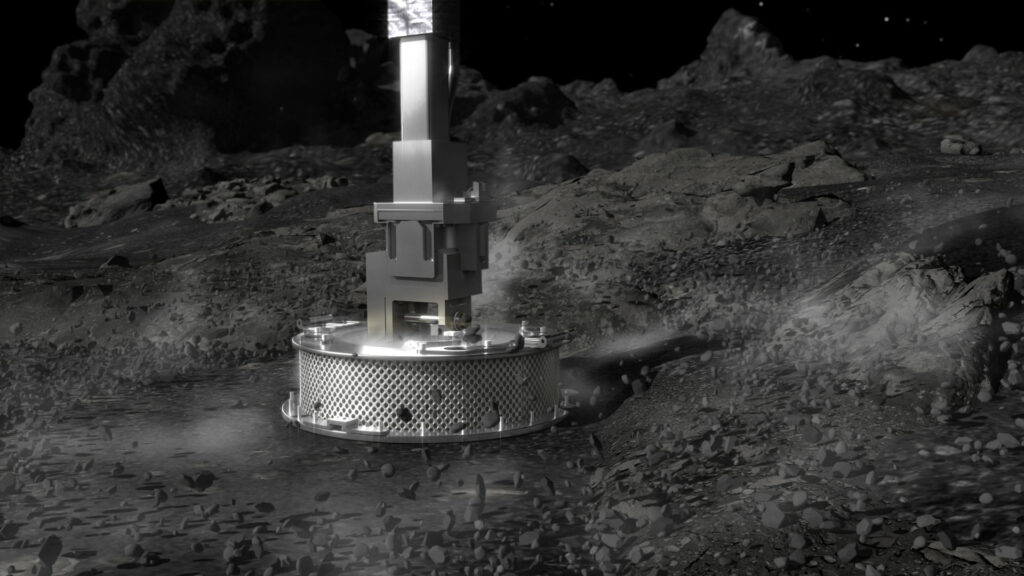 OSIRIS-REx : voici les premières images du contact avec l&rsquo;astéroïde Bennu
