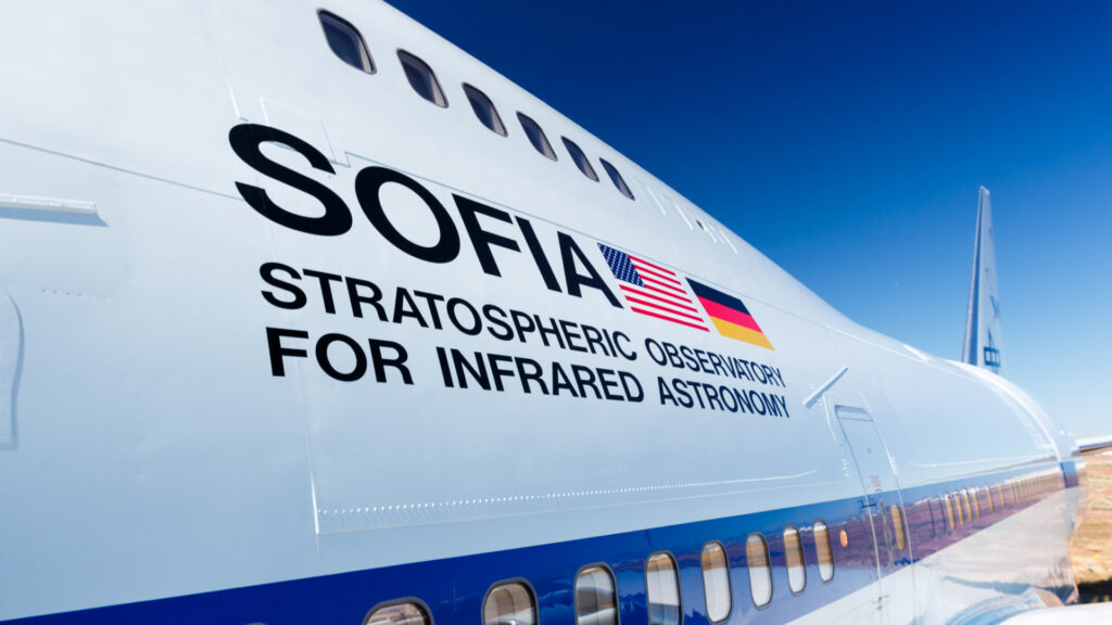 Observatoire stratosphérique pour l’astronomie infrarouge sofia nasa