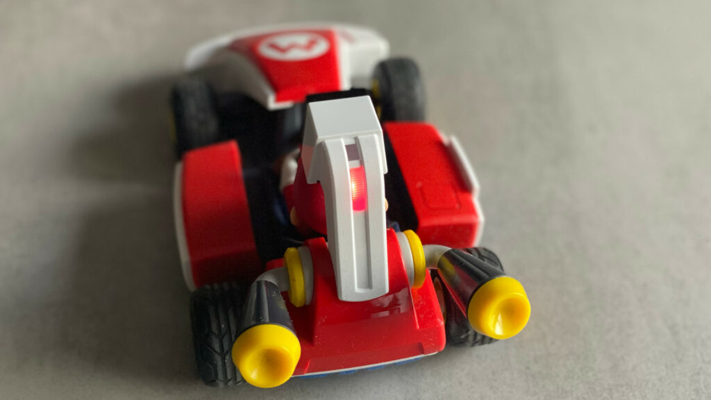 La lumière rouge du kart de Mario Kart Live: Home Circuit