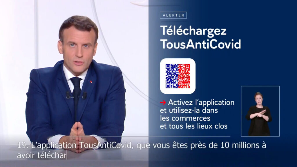 Adresse aux Français 14-45 screenshot