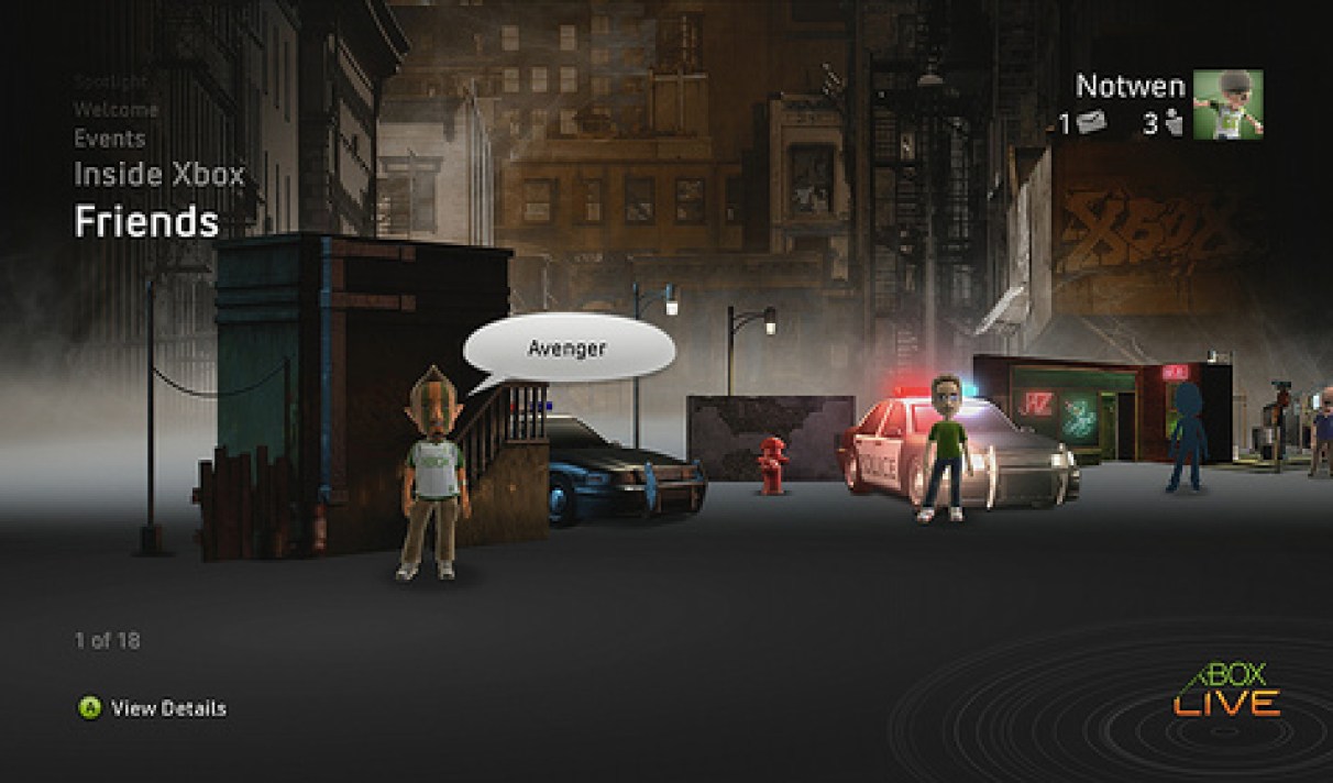 La nouvelle interface de la Xbox 360 en images