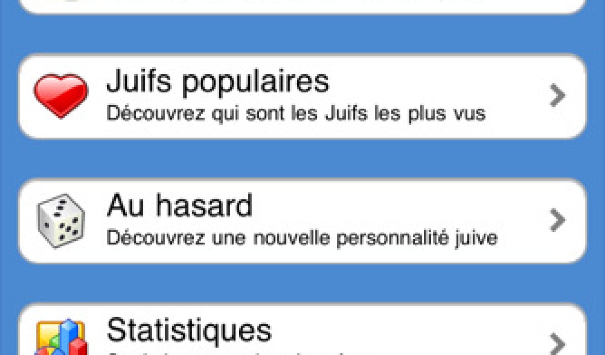 Juif Ou Pas Juif L Application Pour Iphone Fait Scandale