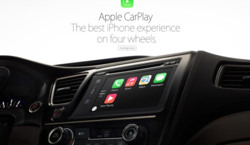 En voiture avec CarPlay, le système embarqué d'Apple