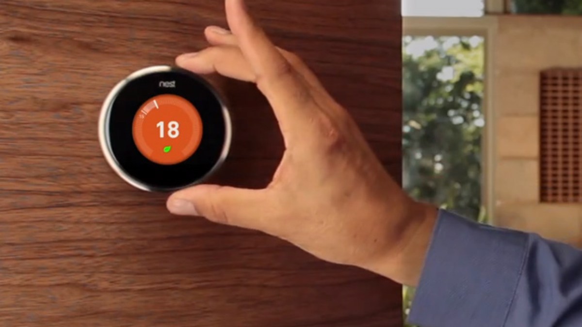 Un thermostat connecté de Nest.