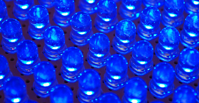 Led blue discount