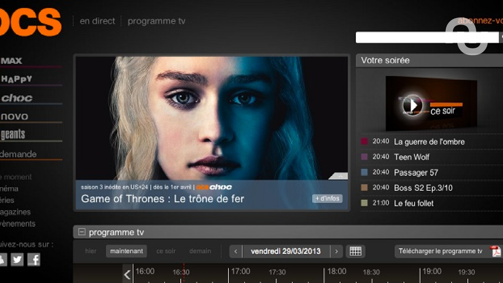 Orange, TF1 et Canal+ alliés pour le