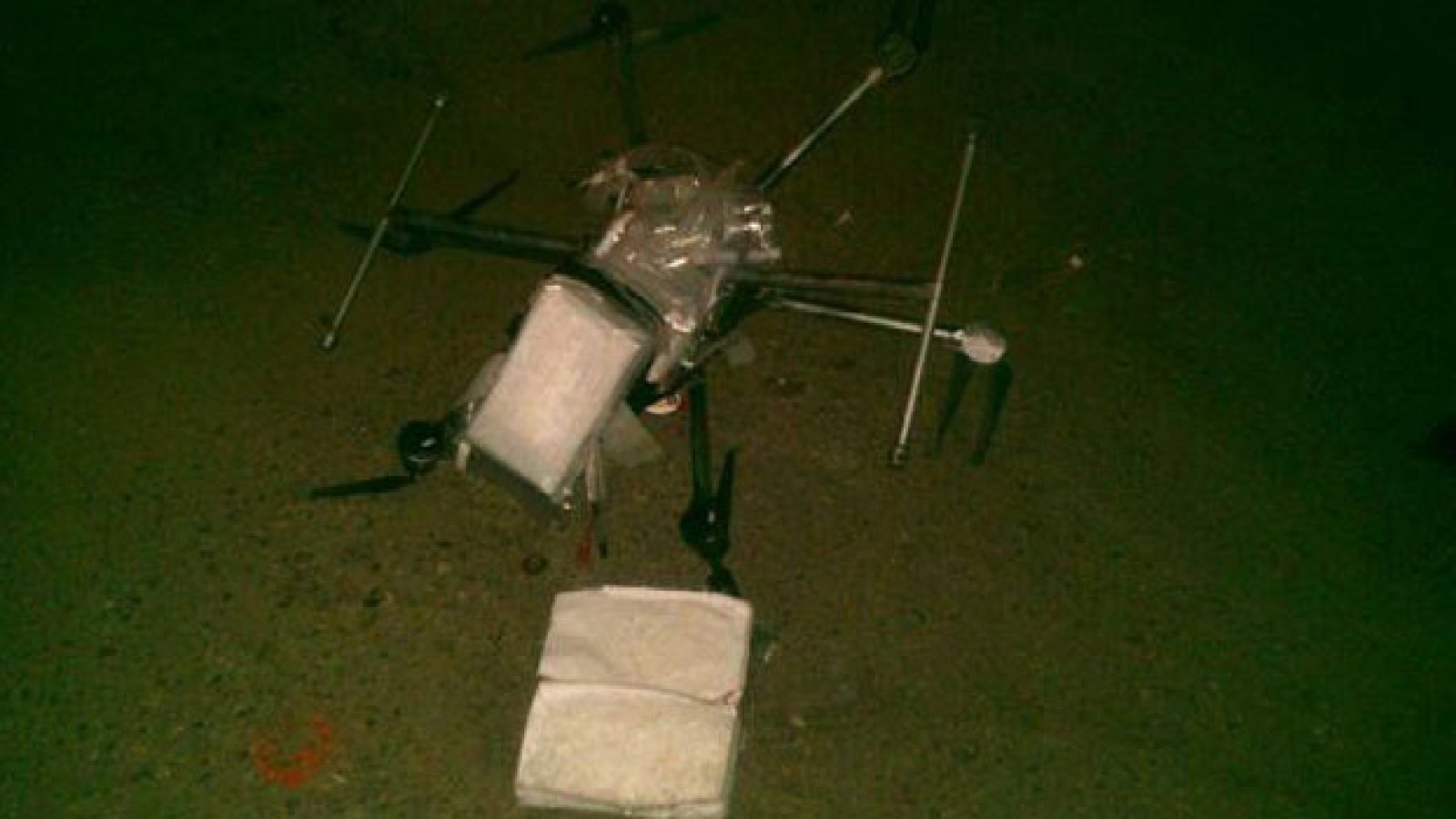 Un drone chargé de drogue s'écrase au mexique